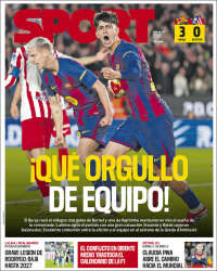 Portada de Sport (Espagne)