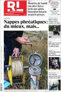 Portada de Le Republicain Lorrain (France)