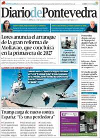 Portada de Diario de Pontevedra (Espa&ntilde;a)