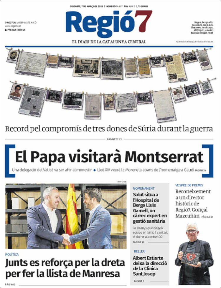 Portada de Regio7 (Espa&ntilde;a)