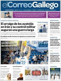 Portada de El Correo Gallego (Espa&ntilde;a)