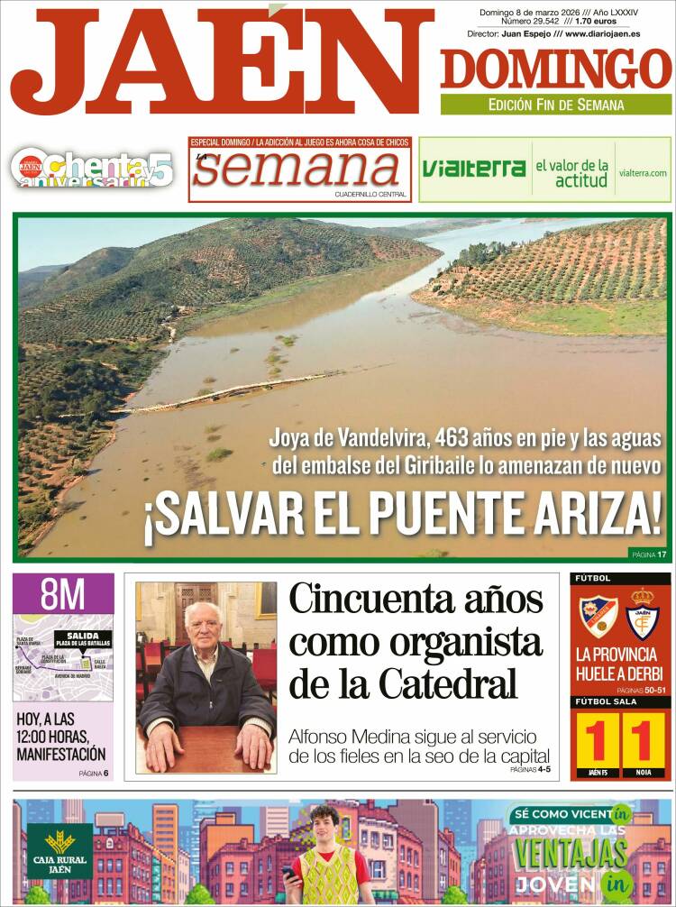 Portada de Diario Jaén (Espagne)