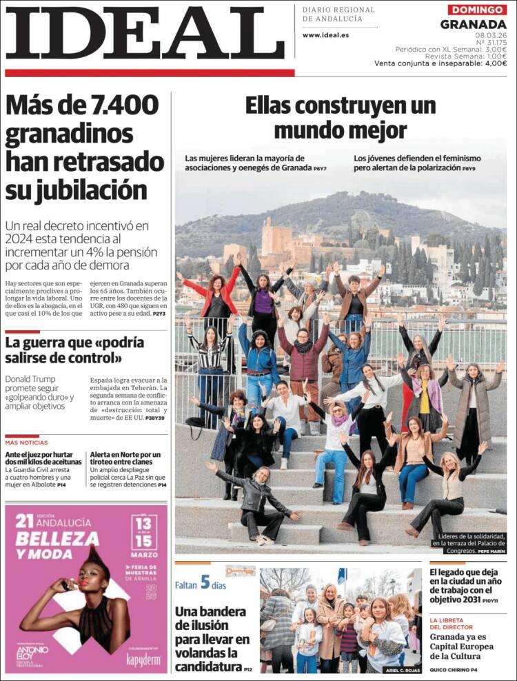 Portada de Ideal (Espagne)