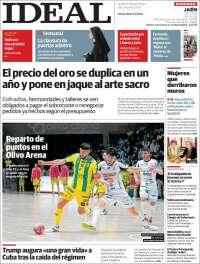 Portada de El Ideal de Jaén (Espagne)