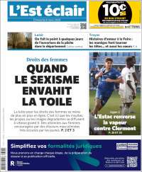 Portada de L'Est Eclair (France)
