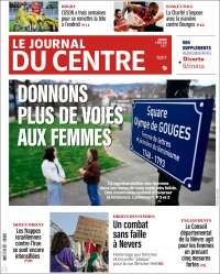 Portada de Le Journal du Centre (France)