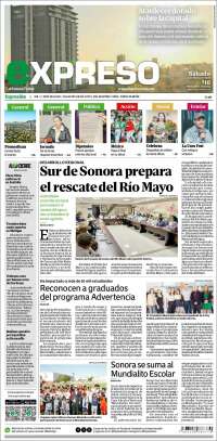 Portada de Expreso (Mexique)