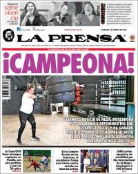 Portada de La Prensa (Mexique)