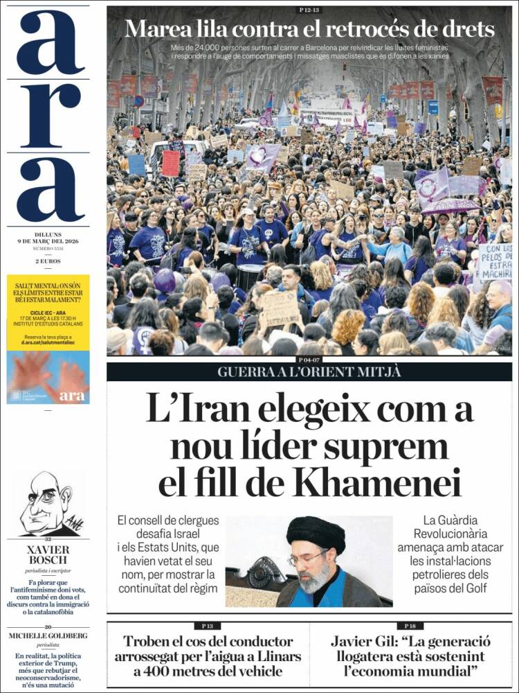 Portada de Ara (Espagne)