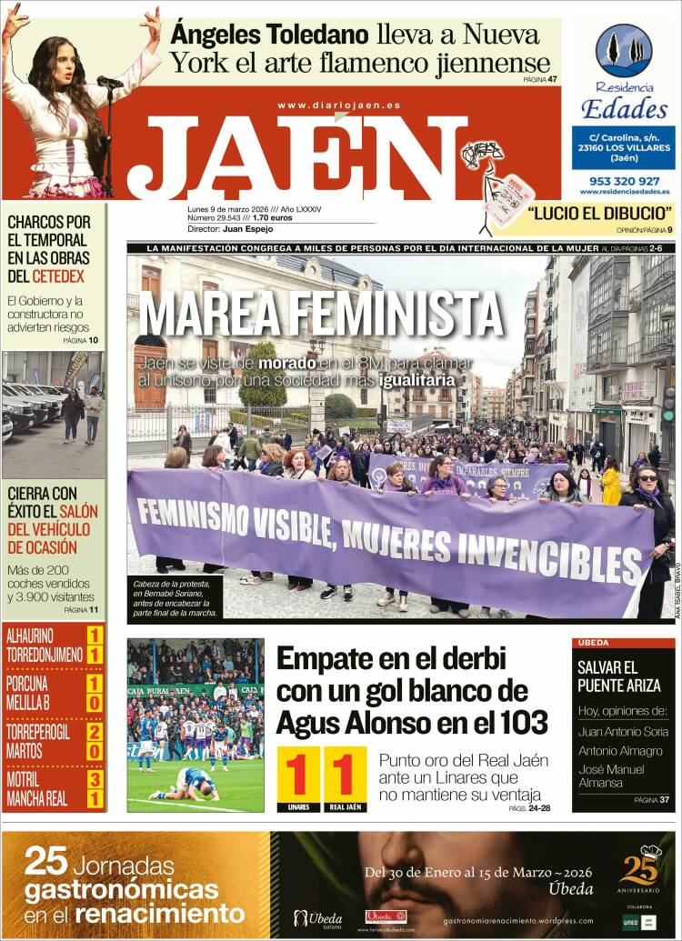 Portada de Diario Jaén (Espagne)