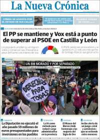 Portada de La Nueva Crónica (Espagne)