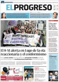 Portada de El Progreso (Espagne)