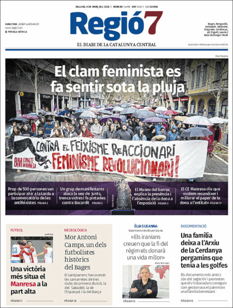 Portada de Regio7 (Espagne)