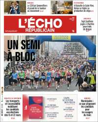 Portada de L'Echo Républicain (France)