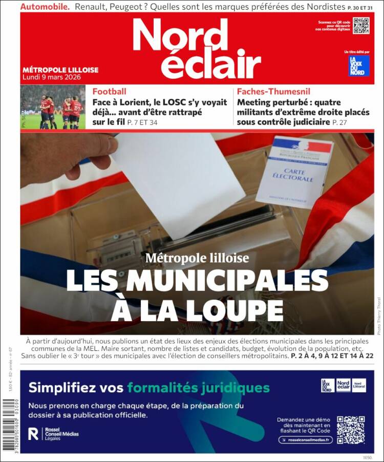 Portada de Nord Éclair (France)