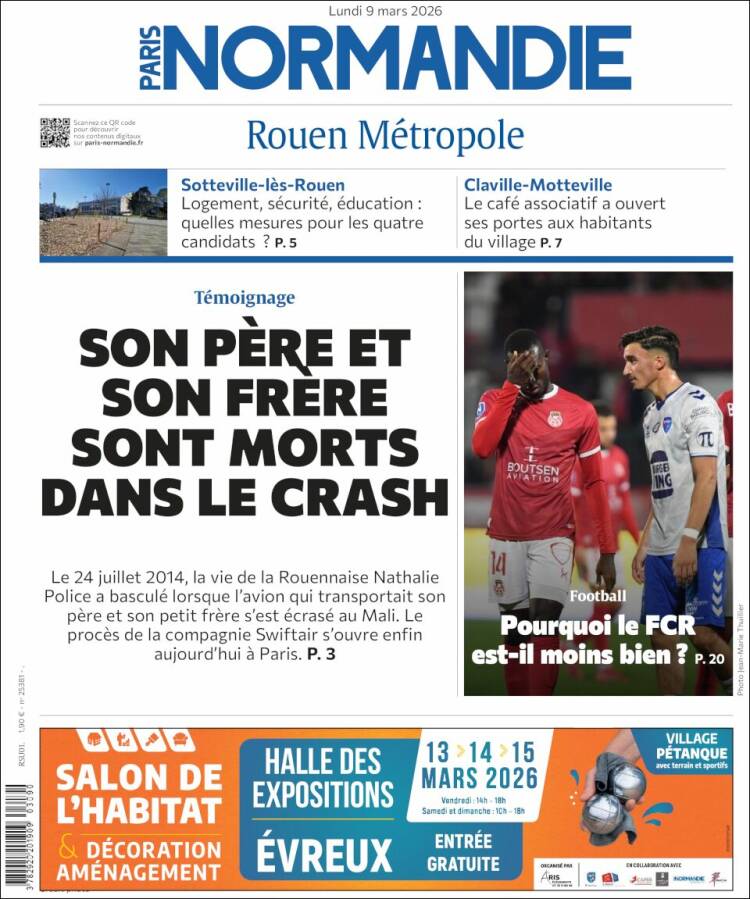 Portada de Paris Normandie (France)