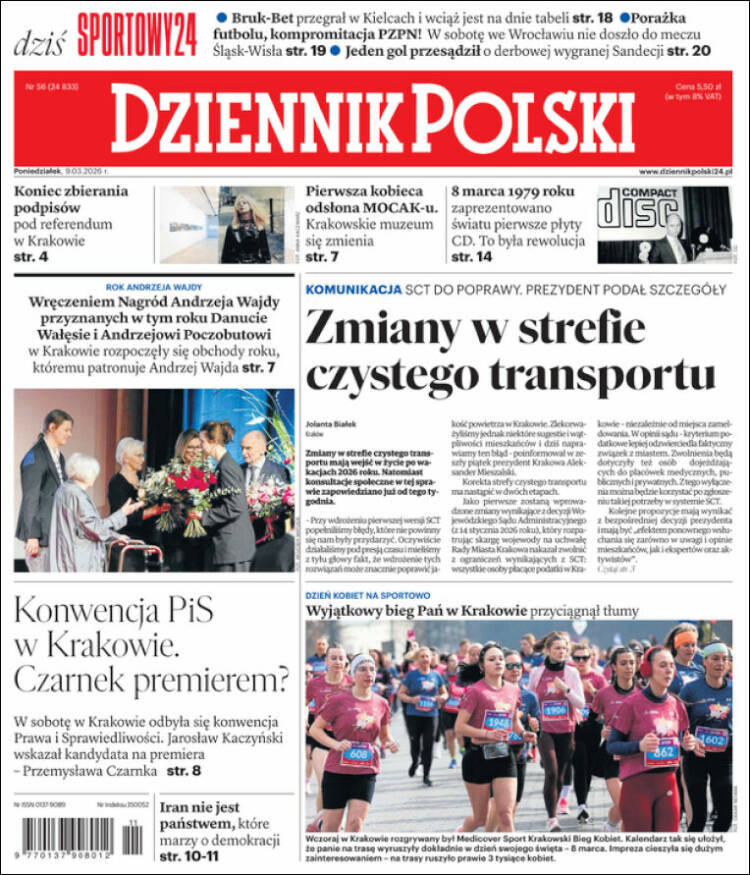 Portada de Dziennik (Poland)