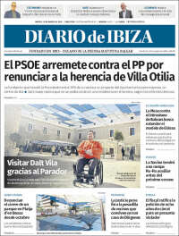 Portada de Diario de Ibiza (Espagne)