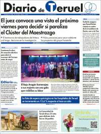 Portada de Diario de Teruel (Espagne)