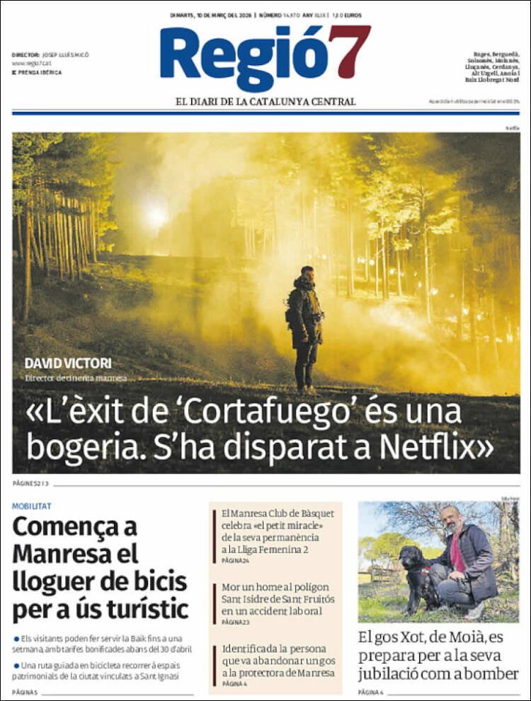 Portada de Regio7 (Espagne)