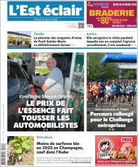 Portada de L'Est Eclair (France)