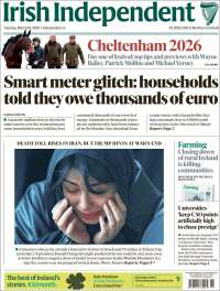 Portada de Irish Independent (Irlande)