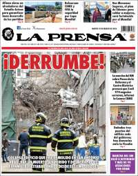 Portada de La Prensa (Mexique)