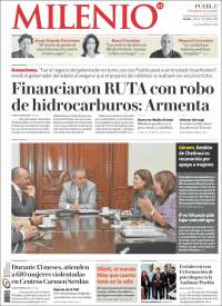 Portada de Milenio de Puebla (Mexique)