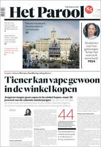 Portada de Het Parool (Pays-Bas)