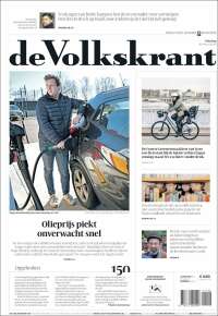 Portada de De Volkskrant (Pays-Bas)