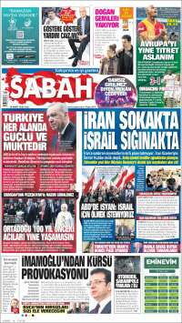 Portada de Sabah (Turquie)