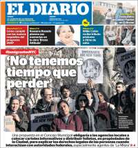 Portada de El Diario NY (USA)