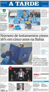 Portada de Diário A Tarde (Br&eacute;sil)