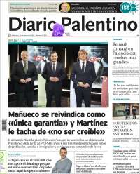 Portada de Diario Palentino (Espagne)