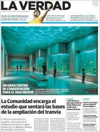 Portada de La Verdad de Murcia (Espagne)