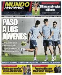 Portada de Mundo Deportivo Bizkaia (Espagne)