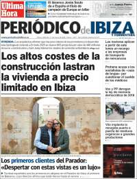 Portada de Periódico de Ibiza (Espagne)