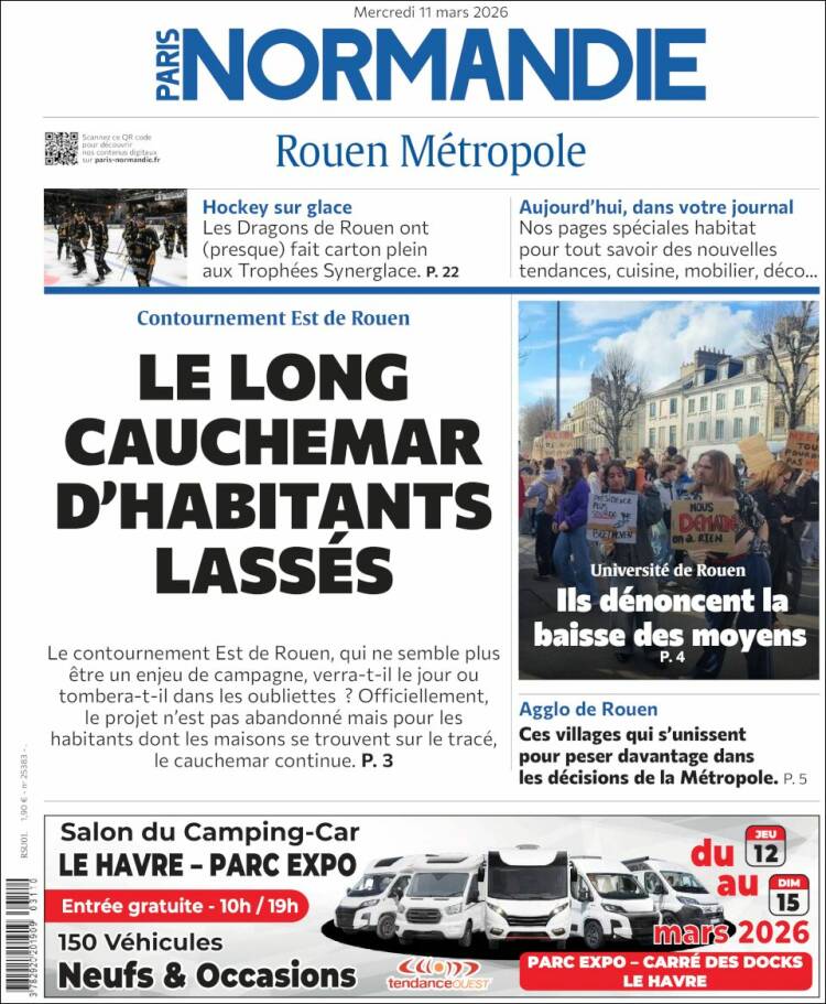 Portada de Paris Normandie (France)