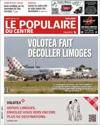 Portada de Le Populaire du Centre (France)