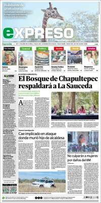 Portada de Expreso (Mexique)