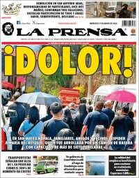 Portada de La Prensa (Mexique)