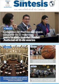 Portada de Síntesis - Puebla (Mexique)