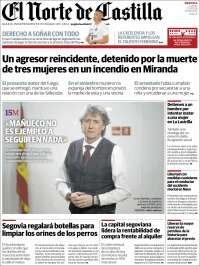 Portada de Norte de Castilla - Segovia (Espagne)