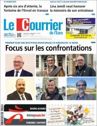 Portada de Le Courrier de l'Ouest (France)