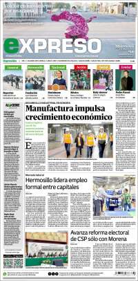 Portada de Expreso (Mexique)