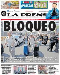Portada de La Prensa (Mexique)