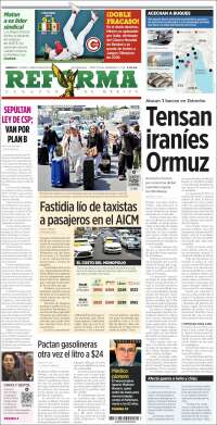Portada de Reforma (Mexique)