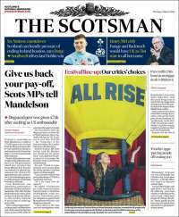 Portada de The Scotsman (United Kingdom)