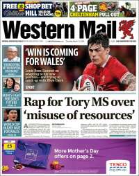 Portada de Western Mail (United Kingdom)