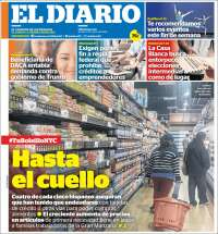 Portada de El Diario NY (&Eacute;tats-Unis)